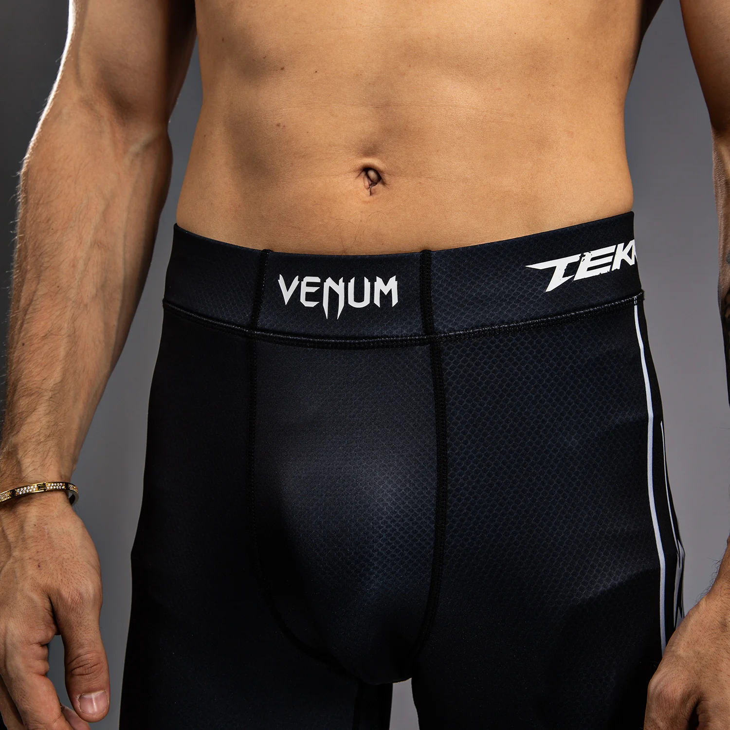 Venum x TEKKEN 8 - Jin Kazama Spats - Blau/Schwarz/Weiß - Image 5