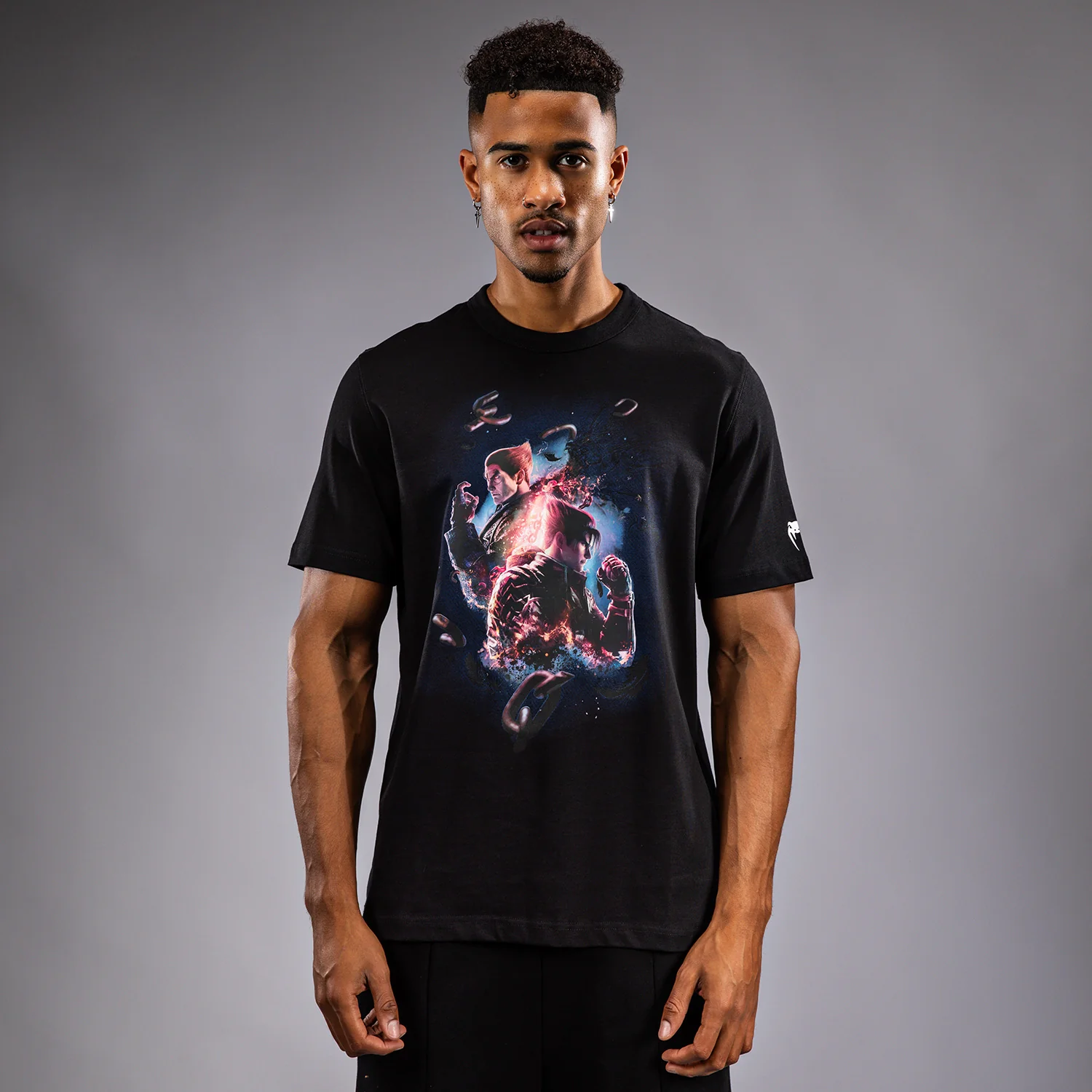 Venum x TEKKEN 8 - T-Shirt Poster - Schwarz/Weiß