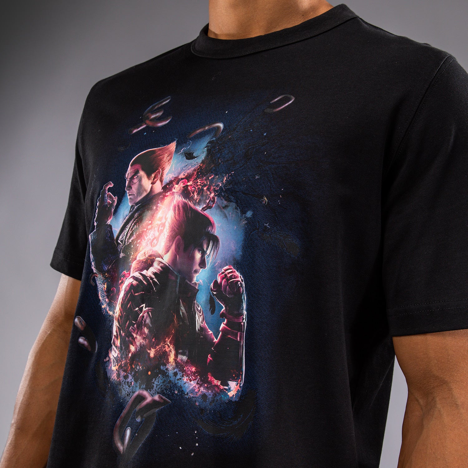 Venum x TEKKEN 8 - T-Shirt Poster - Schwarz/Weiß - Image 4