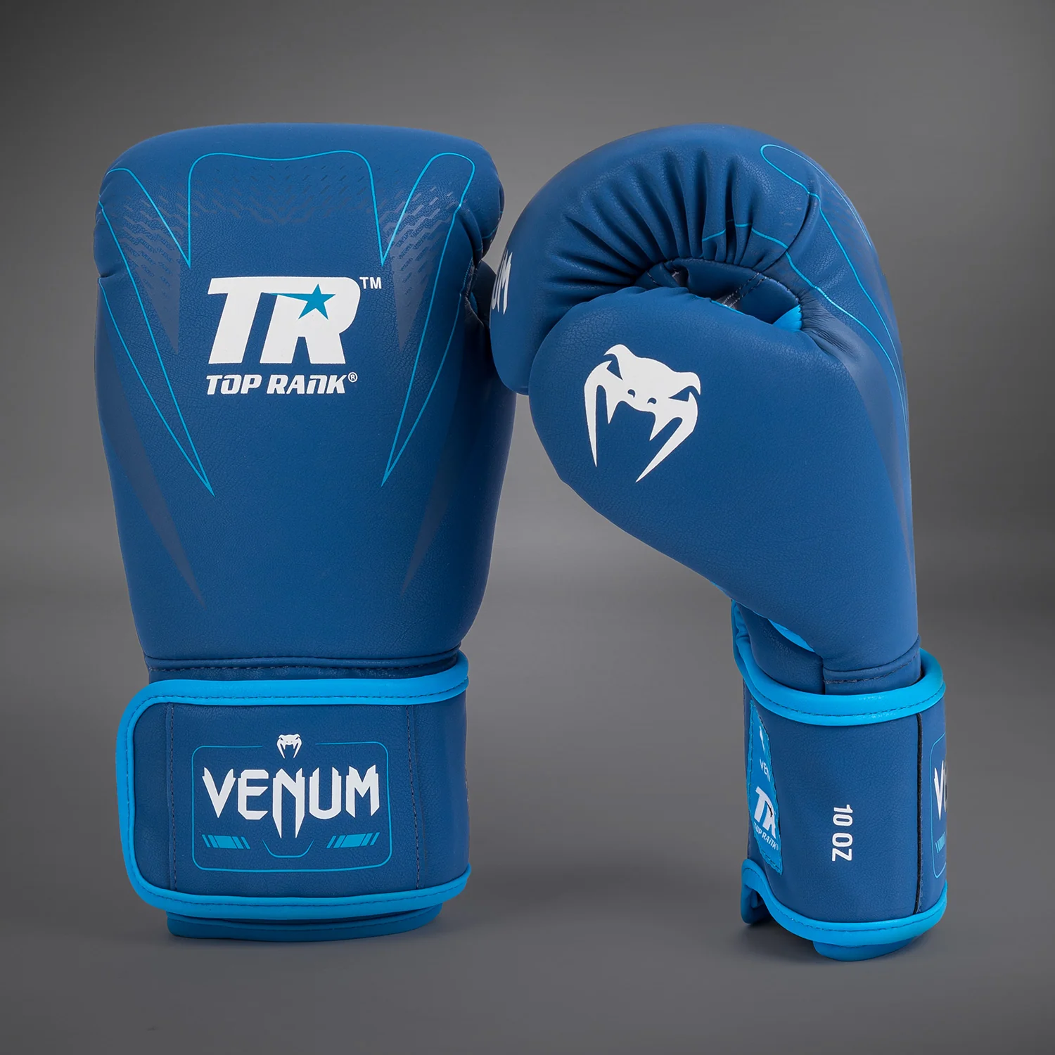 Venum x Top Rank Original Impact Boxhandschuhe - Marineblau - Image 3