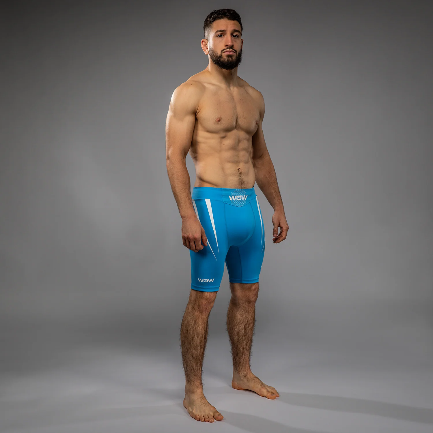 Venum x WOW FC Herren Vale Tudo Shorts - Pacific Blue - Image 4