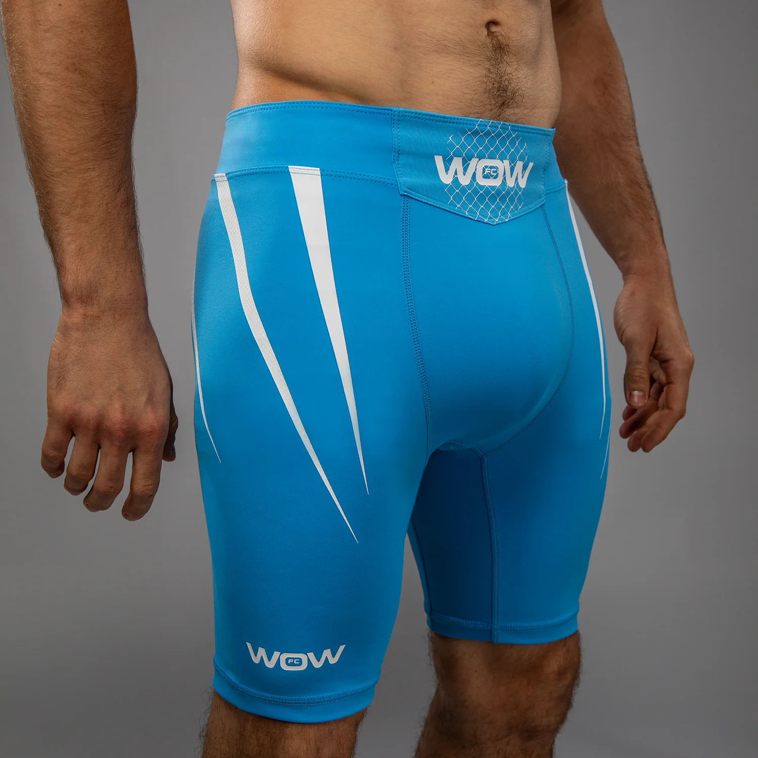 Venum x WOW FC Herren Vale Tudo Shorts - Pacific Blue - Image 7