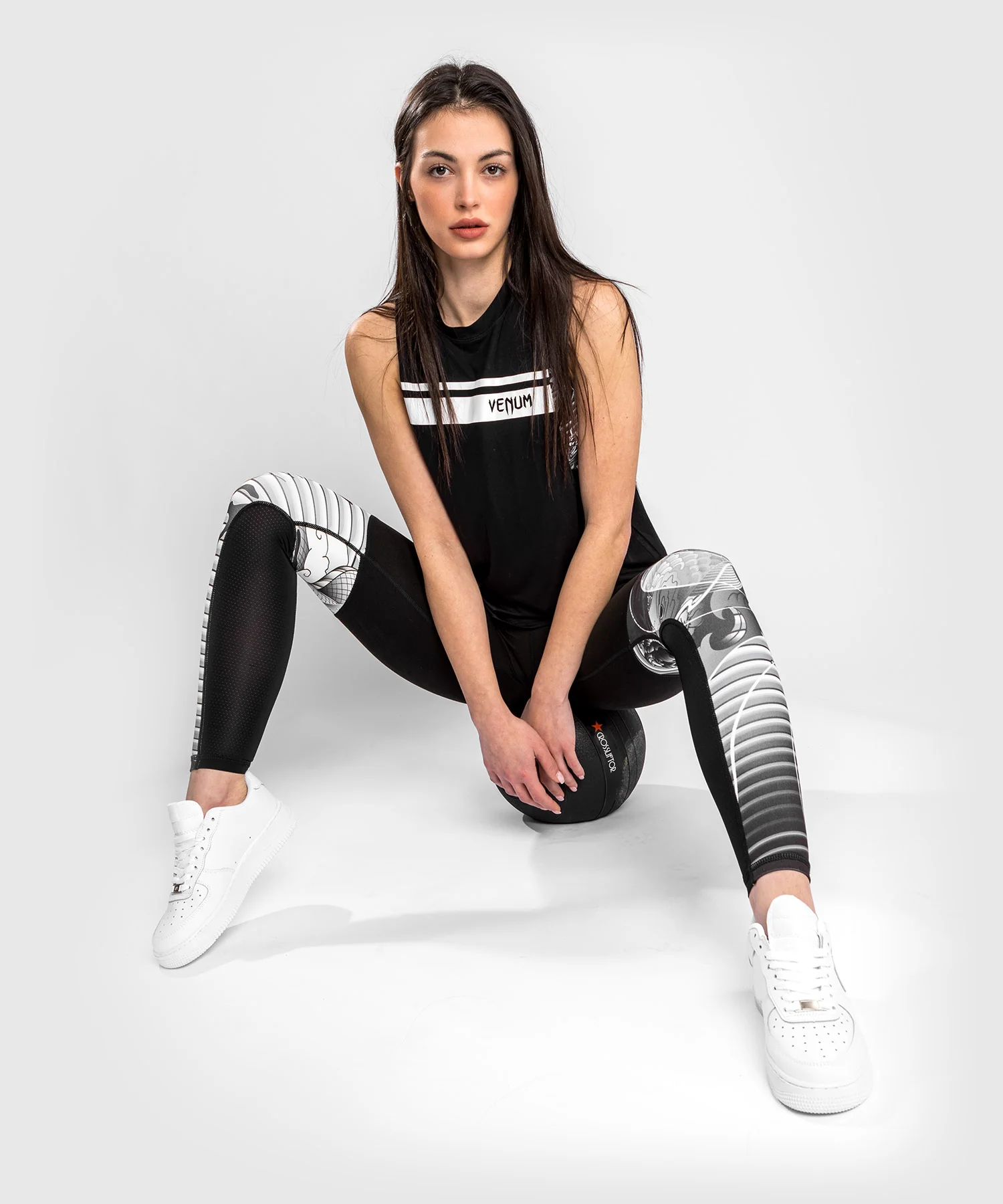 Venum YKZ21 Leggings - Schwarz/Weiß