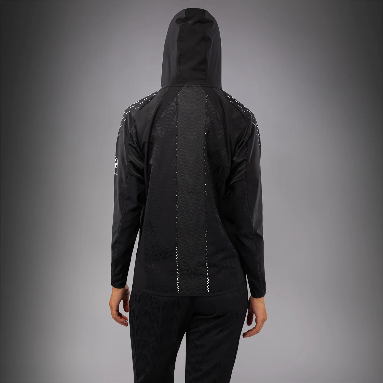 UFC Zenith by Venum Authentic Fight Night Kapuzenjacke Damen Personalisiert - Schwarz - Image 8